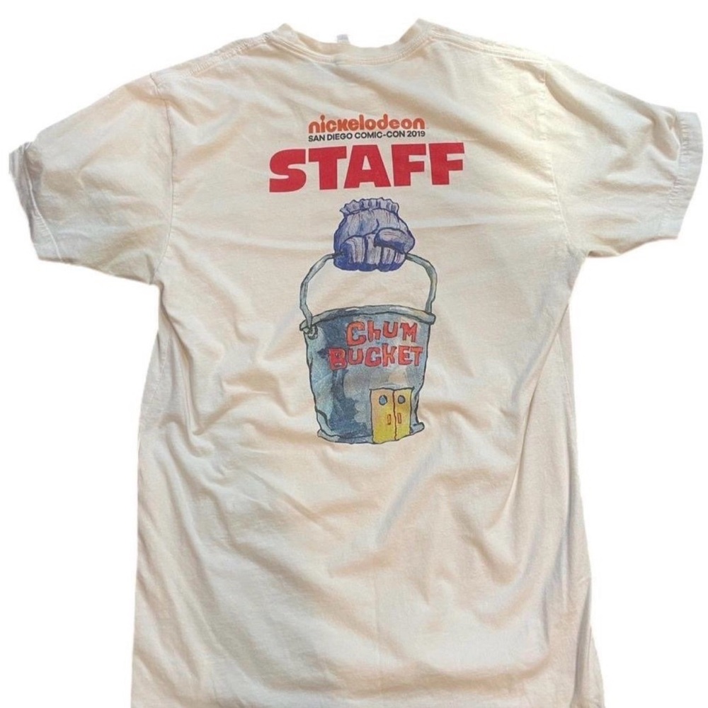 San Diego Comic Con 2019 Nickelodeon
Staff Shirt Size Medium SpongeBob SDCC